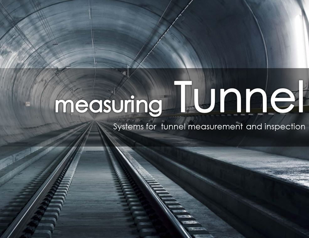 Rail tunnel measuring system